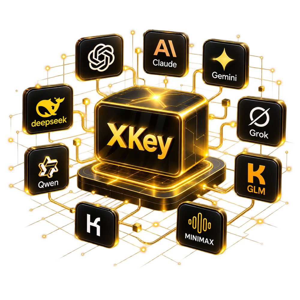 XKey — 340+ mô hình AI qua một API